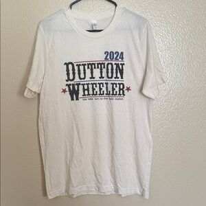 Bella Canvas 2024 Yellowstone Dutton Wheeler Graphic Tee size L